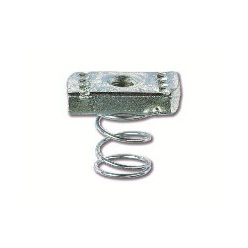 CM160600INOX316L ДКС - Гайка для подвешивания профиля (с удлиненной пружиной) М6х40, нержавеющая сталь AISI 316L
