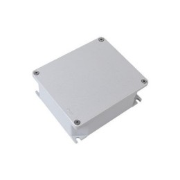 Коробка ответвительная алюминиевая окрашенная с силиконовым уплотнителем, tмон. И tэксп. = -60, IP66/IP67, RAL9006, 178х155х74мм 653S03 DKC