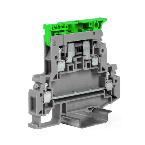 ZDA200 ДКС - Держатель предохранителя. Двух-уровневый. 4 кв. мм. Беж.
