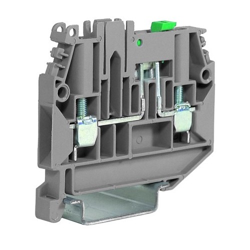 ZCBS04GR ДКС - CBS.4/GR Клемма с ножевым размыкателем. 4 кв.мм., 1 уровень, винт
