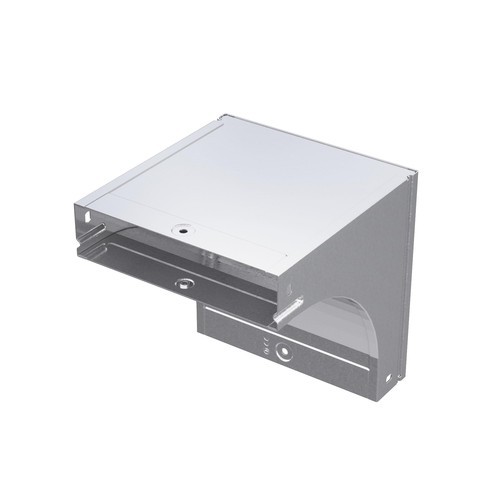 37372RAL7035 ДКС - Угол CDV 90 вертик.внеш. осн.100 H80,RAL7035
