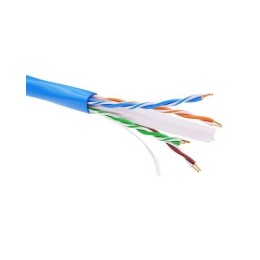 Информационный кабель неэкранированый U/UTP 4х2 CAT6, PVC, синий RN6UUPV3BL DKC