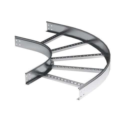 LC5330ZL ДКС - Угол горизонтальный 90º 50x300 R300, цинк-ламельный