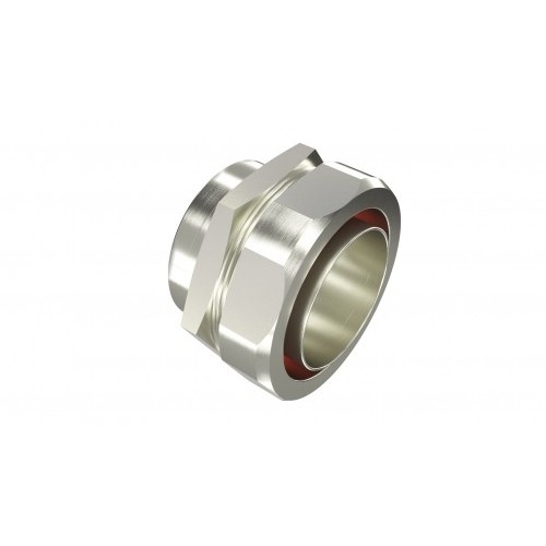 EX6015-4035 ДКС - Взрывозащищенная Ex e муфта металлорукав-коробка. 35 мм. M40 х1,5Никелированная латунь. IP66/67
