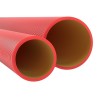 Двустенная труба ПНД жесткая для кабельной канализации д.200мм, SN8, 6м, цвет красный 160920-8K DKC