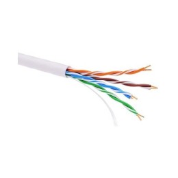 Информационный кабель неэкранированый U/UTP 4х2 CAT5E, PVC,белый RN5EUUPV3WH DKC