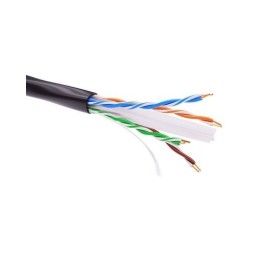 Информационный кабель неэкранированый U/UTP 4х2 CAT6, PE, Черный RN6UUPE3BK DKC