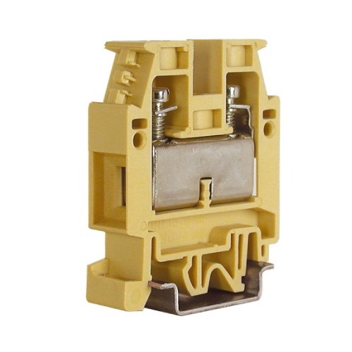ZCB510 ДКС - CBD.16, проходной зажим бежевый 16 кв.мм
