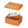 Коробка пластиковая FS с гладкими стенками и клеммниками, IP56,150х110х70мм, 5р, 450V,30A,16мм.кв FSB20516 DKC