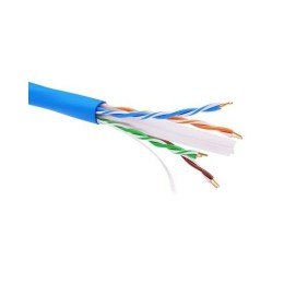 Информационный кабель неэкранированый U/UTP 4х2 CAT6A, LSZH, синий RN6AUULS5BL DKC