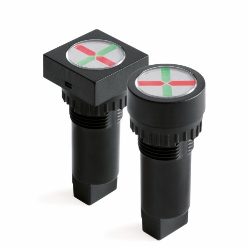 AC4S24RG24 ДКС - Индикатор положения, винт. подкл., уст.размер 22/48, квад., крас./зел., 24В,
