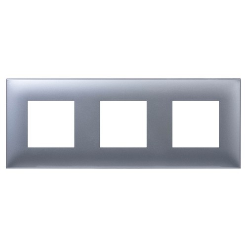 4404906 ДКС - Рамка ARTLEBEDEV, "Avanti", "Закаленная сталь", 6 модуля
