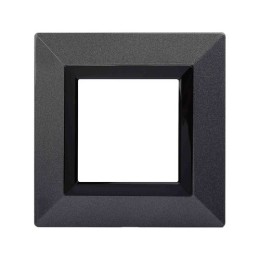 Рамка из металла, "Avanti", темно-серый, 2 модуля 4403852 DKC