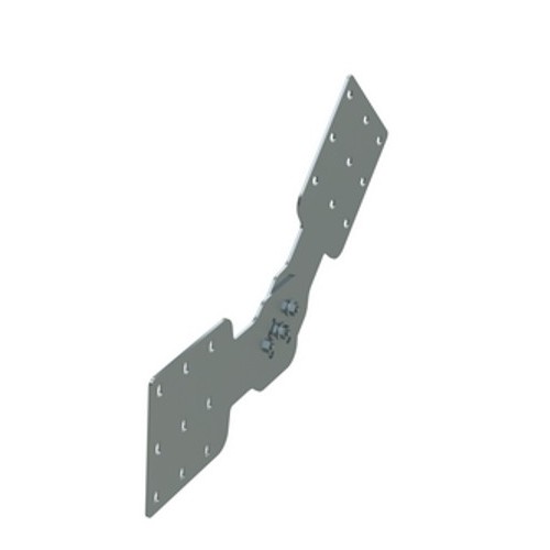 UVH020HDZL ДКС - Соединитель шарнирный вертикальный H 200 мм, цинк-ламельный(аналог горячеоцинкованный)
