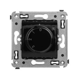 Механизм управления вентиляторами в стену, "Avanti", "Черный квадрат" 4402173 DKC