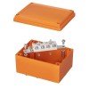 Коробка пластиковая FS с гладкими стенками и клеммниками IP56,150х110х70мм,4р, 450V,20A,10мм.кв, нерж.контакт FSK20410 DKC