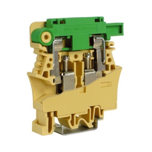 ZFP200 ДКС - FPL.10/L, держатель предохранителя 10кв.мм бежевый с лампой
