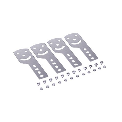 30014KHDZL ДКС - Пластина крепежная GSV H80 (4 шт.) в комплекте с крепеж., цинк-ламельная
