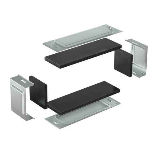SIP00850HDZL ДКС - Комплект для обеспечения степени защиты IP44 в местах соединения секций лотков 500х80, цинк-ламель
