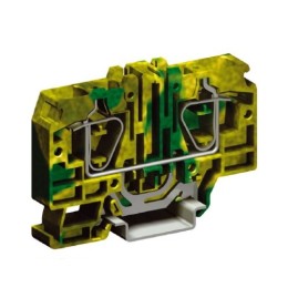 HTE.16, зажим для заземления, 16 кв.мм желто-зеленый ZHT340 DKC
