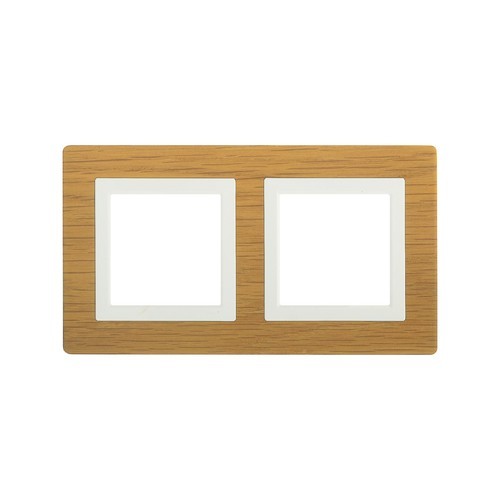 4400844 ДКС - Рамка из натурального дерева, "Avanti", беленый дуб, 4 модуля
