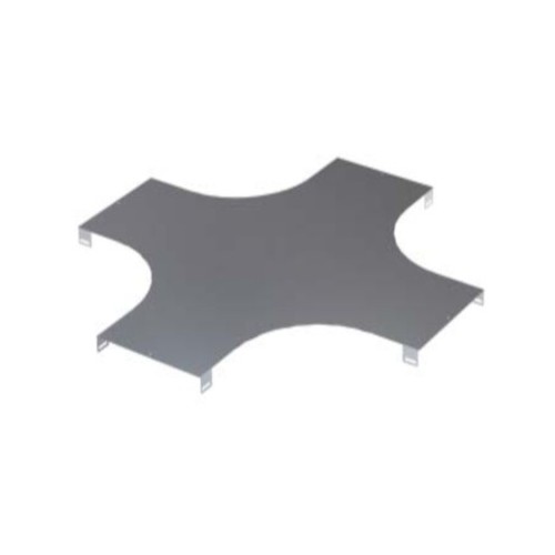 LK4003ZL ДКС - Крышка на X-ответвитель, осн.400, R300, цинк-ламельная