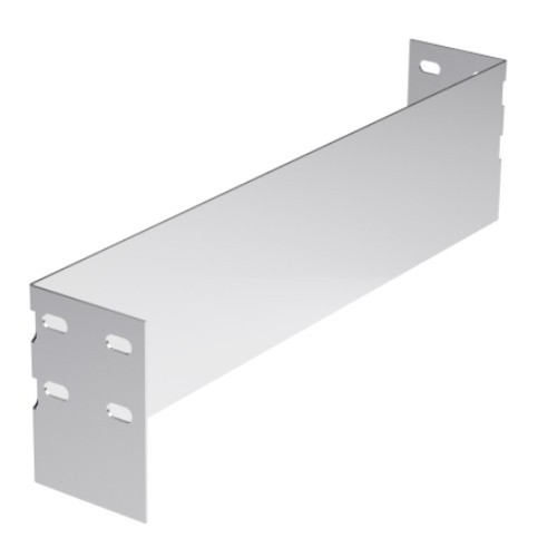 URH022HDZL ДКС - Редукция-заглушка H 200 мм, L 200 мм, цинк-ламельный (аналог горячеоцинкованный)
