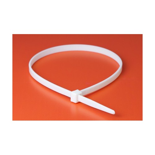 25215CV0 ДКС - Хомут P6.6 самозатухающий, белый, 4,8x200