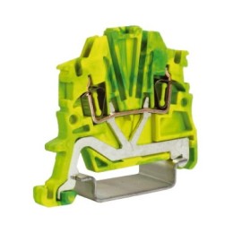 HTE.1, зажим для заземления, 1,5 кв.мм желто-зеленый ZHT400 DKC