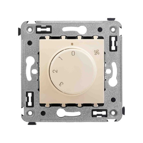 4405173 ДКС - Механизм управления вентиляторами в стену, "Avanti", "Ванильная дымка"
