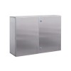Навесной шкаф CE из нержавеющей стали (AISI 304), двухдверный, 1200 x 1000 x 300мм, с фланцем R5CEF12131 DKC