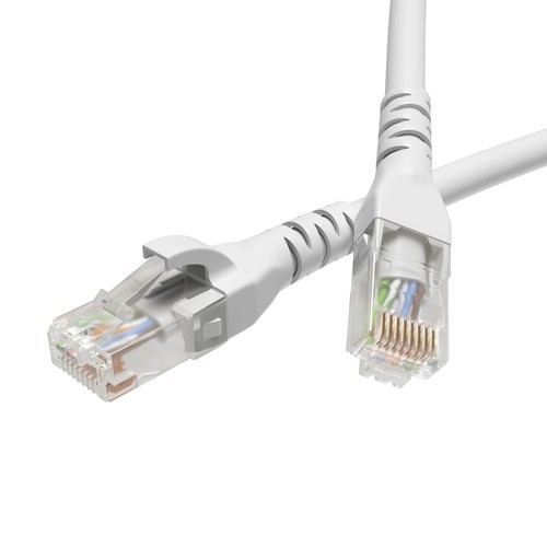 RN6UU4550WH ДКС - Патч-корд неэкранированный CAT6 U/UTP 4х2, LSZH, белый, 5.0м
