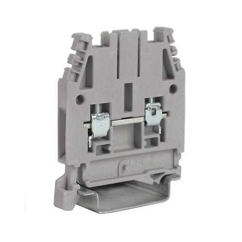 ZCBC02GR-RET ДКС - CBC.2GR, проходной зажим серый 2,5 кв.мм
