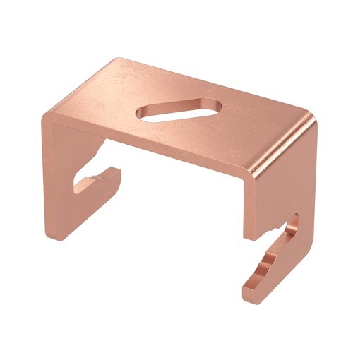 ND2311CU ДКС - Скоба-держатель полосы, 45мм, медь
