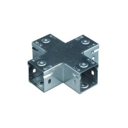 Ответвитель горизонтальный Х-образный 50х50, глухой, цинк-ламельный 39004ZL DKC
