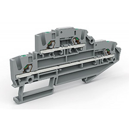 ZEFDS220GR ДКС - Двухуровневая клемма на 2,5 кв.мм