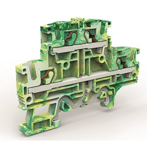 ZEFDE400 ДКС - Двухуровневая клемма заземления на 4 кв.мм
