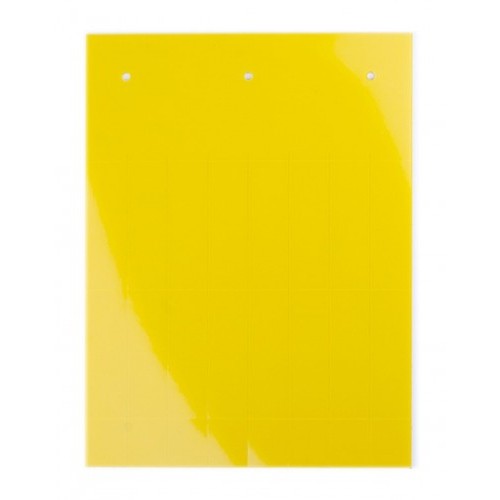 TAS4915AY ДКС - Табличка полужесткая. Клейкое основание. ПВХ-0,5. Желтая
