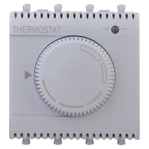 Термостат модульный для теплых полов, "Avanti", "Закаленная сталь", 2 модуля 4404162 DKC