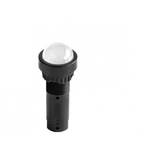 ASF0F12WR24 ДКС - Индикатор сферический, штекерное подкл., уст.размер 16/24, круг., бел./крас., 24В,
