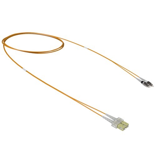 RNPC50DCF3 ДКС - Оптический коммутационный шнур переходной Duplex SC-UPC/FC-UPC, 50/125 OM2, 3 м
