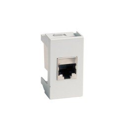 Розетка RJ-45 кат5E,экр,Viva,1 мод.,серая 45148 DKC