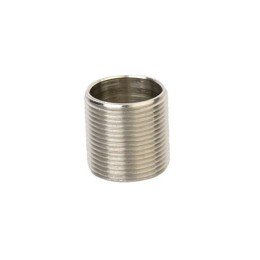 Ниппель M40x1,5, никелированная латунь 6051-40 DKC
