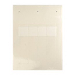 Самоламинирующаяся маркировка для кабелей и труб. Белая CMSA7523W DKC
