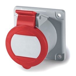 Розетка панельная IP44 16A 3P+E 400В DIS4221666 DKC
