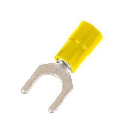 Наконечник вилочный с изолир.фланцем ПА, легкий ввод жилы, 2,5-6 кв.мм М8 (д.8,4 мм) (НВИ) 2C18P-EE-PA DKC