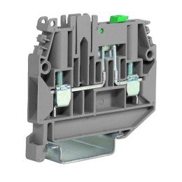 CBS.4/GR Клемма с ножевым размыкателем. 4 кв.мм., 1 уровень, винт ZCBS04GR DKC

