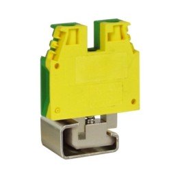 TEC.10/D, зажим для заземления желт.зелен 10 кв.мм ZTE510 DKC

