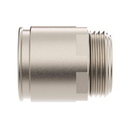 Муфта труба-коробка д.32мм, IP66/IP67, М32х1,5, никелированная латунь 6111-A32N DKC
