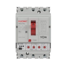 Авт. выкл. YON MD250N-MR1 3P 250А 40kA Ir 0.4…1xIn Isd 1.5…10xIn MD250N-MR1 DKC
